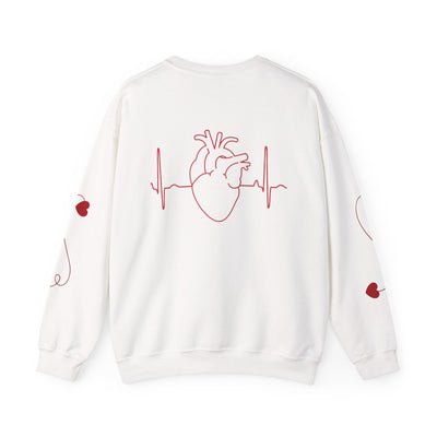 Love-Themed Crewneck Sweatshirt - Cozy Gift for Couples - Picknmore