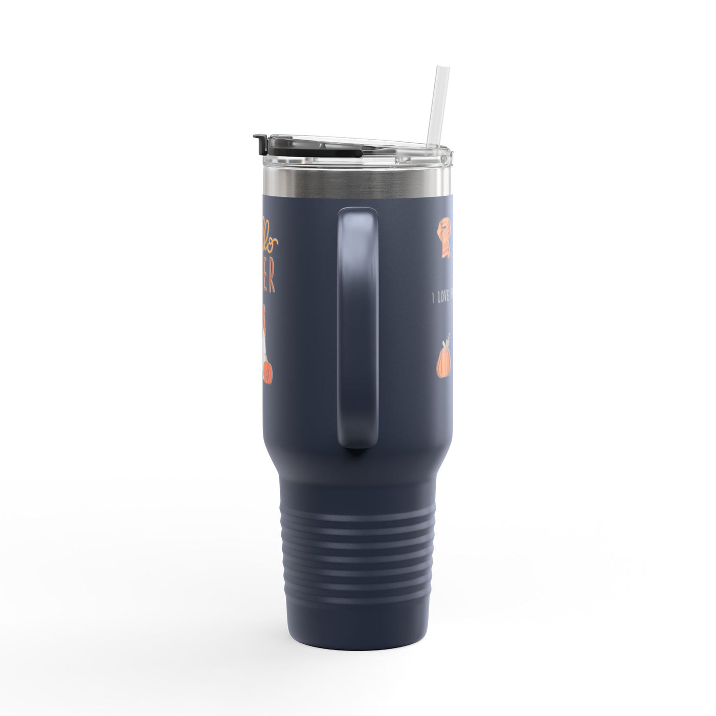 Halloween-Themed Insulated Travel Mug | 40oz | Perfect for October Parties, Fall Events, Cozy Drinks, Gifts for Coffee Lovers - Picknmore