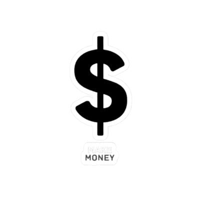 Dollar Sign Kiss-Cut Stickers - Money Lover Laptop & Budget Planner Decor - Picknmore