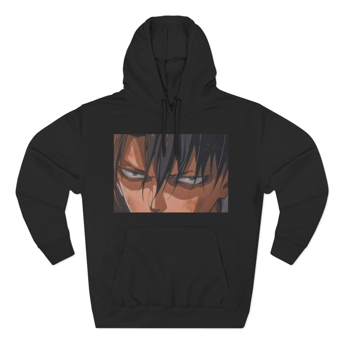 Levi Ackerman Hoodie - Attack on Titan Three-Panel Fleece - Picknmore