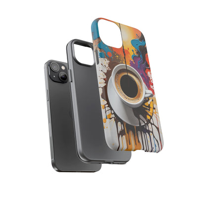 Coffee Cup Phone Case - Colorful Caffeine Lover Protection - Picknmore