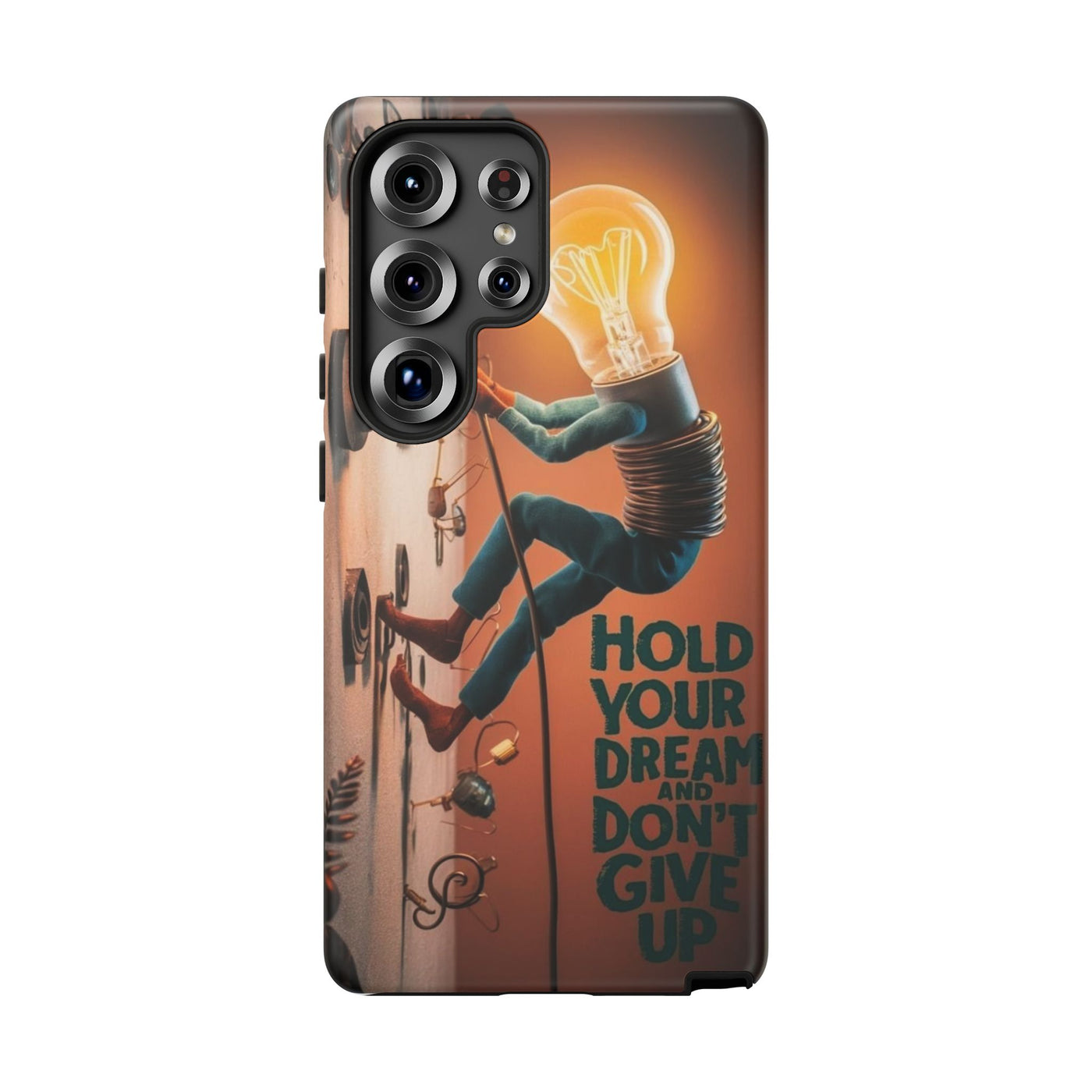 Dreamers Phone Case - Hold Your Dream Motivational Protection - Picknmore