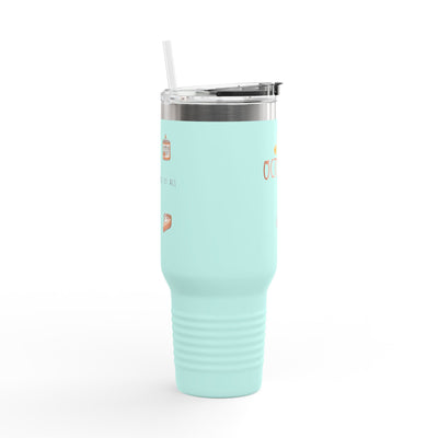 Halloween-Themed Insulated Travel Mug | 40oz | Perfect for October Parties, Fall Events, Cozy Drinks, Gifts for Coffee Lovers - Picknmore