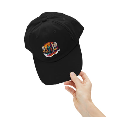 Distressed Cap - Vintage Worn-In Style Baseball Hat - Picknmore