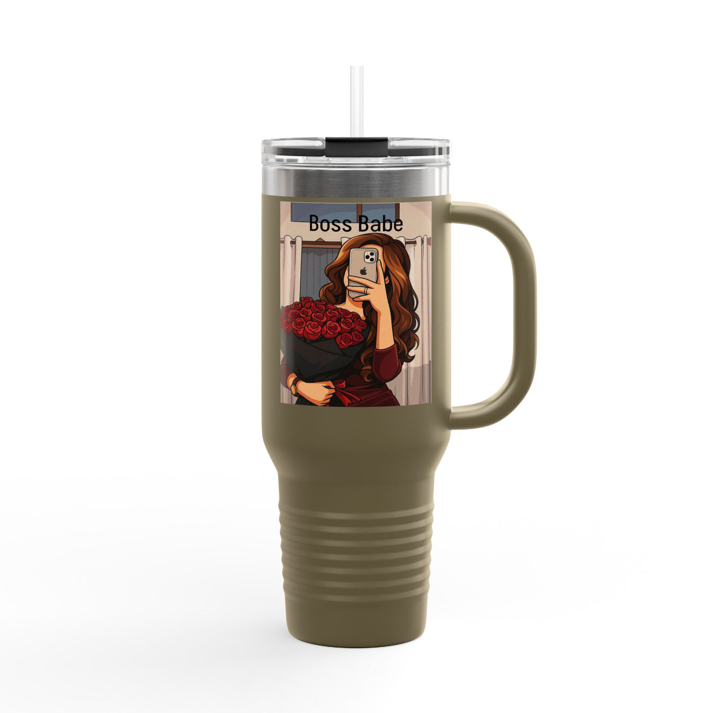 Boss Babe Travel Mug - Stylish Insulated Tumbler for Empowered Women - Picknmore