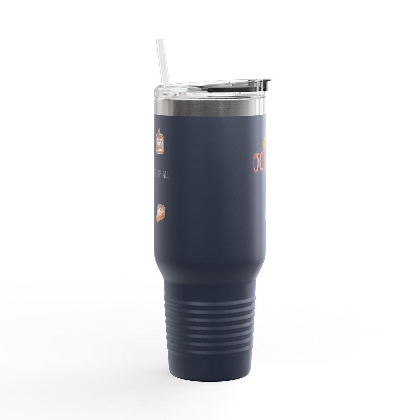Halloween-Themed Insulated Travel Mug | 40oz | Perfect for October Parties, Fall Events, Cozy Drinks, Gifts for Coffee Lovers - Picknmore
