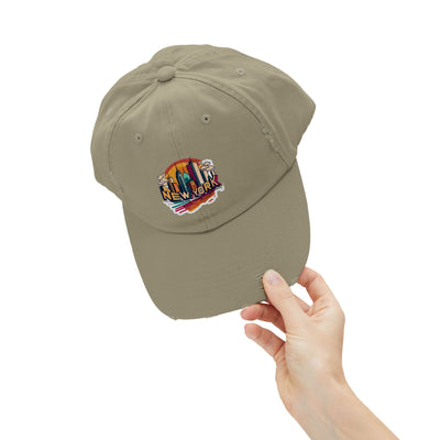 Distressed Cap - Vintage Worn-In Style Baseball Hat - Picknmore