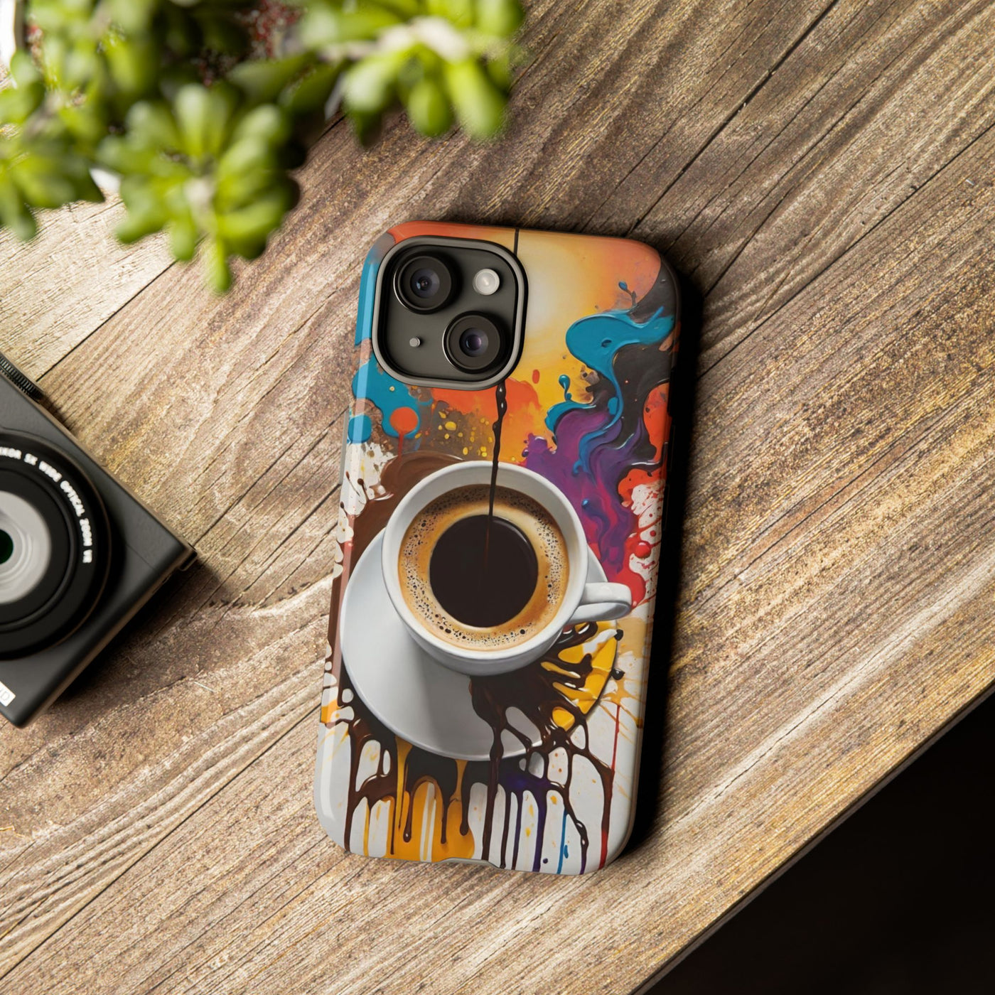 Coffee Cup Phone Case - Colorful Caffeine Lover Protection - Picknmore