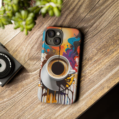 Coffee Cup Phone Case - Colorful Caffeine Lover Protection - Picknmore