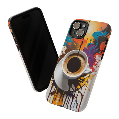 Coffee Cup Phone Case - Colorful Caffeine Lover Protection - Picknmore