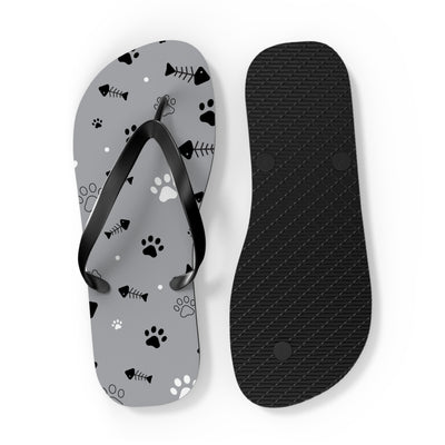 Dog Lover's Flip Flops | Cute Paw Print Outdoor Sandals for Summer, Pet Gifts, Beachwear, Relaxation Footwear, Animal Lover Accessories - Picknmore