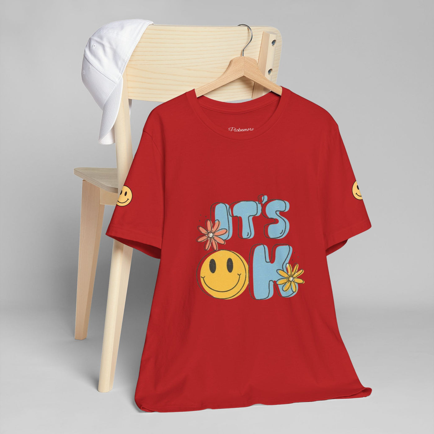 Floral Tee, Gift for Friends, Girl Elegance. - Picknmore