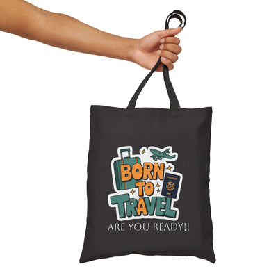 Travel Inspiration Tote Bag - Eco-Friendly Canvas Adventure Bag - Picknmore
