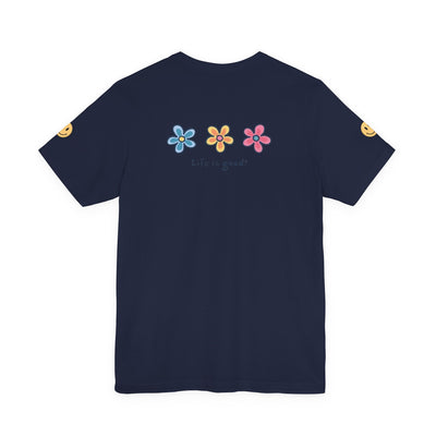 Floral Tee, Gift for Friends, Girl Elegance. - Picknmore