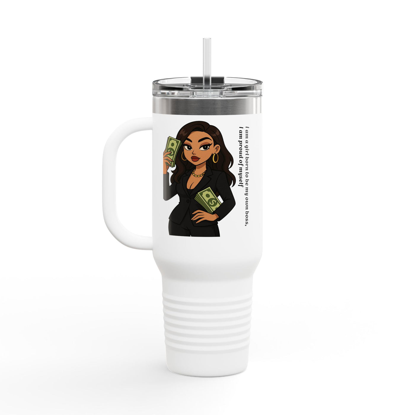 Boss Babe Travel Mug - Stylish Insulated Tumbler for Empowered Women - Picknmore