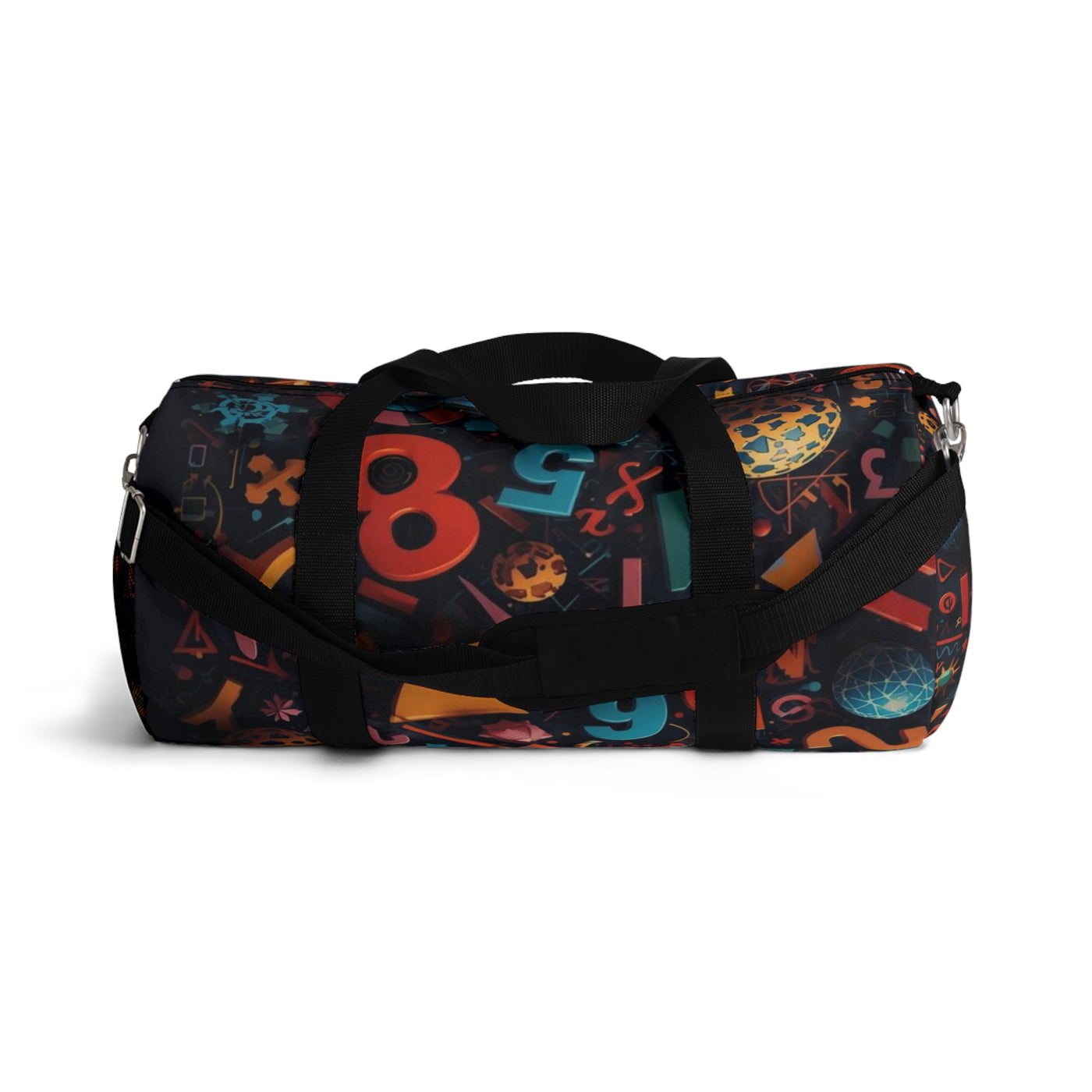 Colorful Numbers Duffel Bag - Fun Travel & Gym Bag for Students - Picknmore