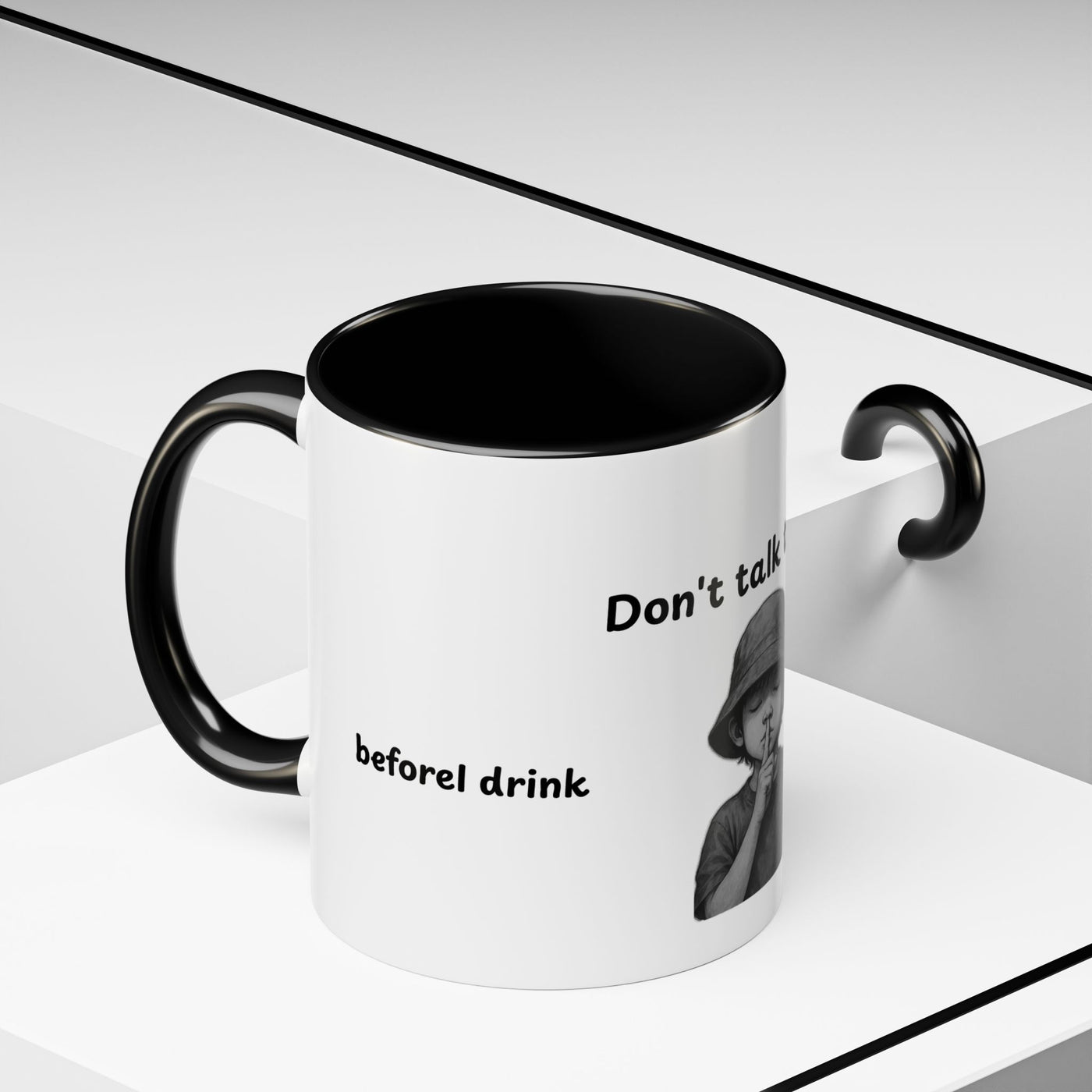 Don't Talk to Me Coffee Mug - Sassy Morning Attitude - Picknmore