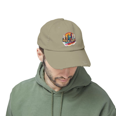 Distressed Cap - Vintage Worn-In Style Baseball Hat - Picknmore