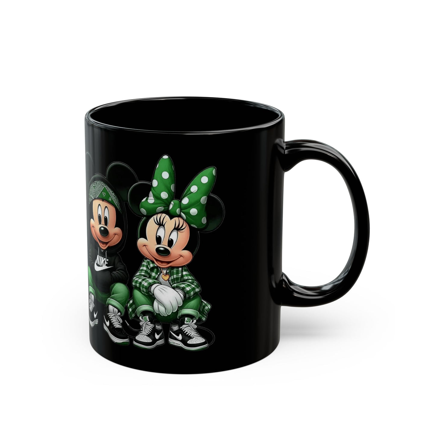 Mickey & Minnie Coffee Mug, Cute Disney Drinkware, Perfect Gift for Fans, Unique Holiday Mug, Fun Kitchen Decor