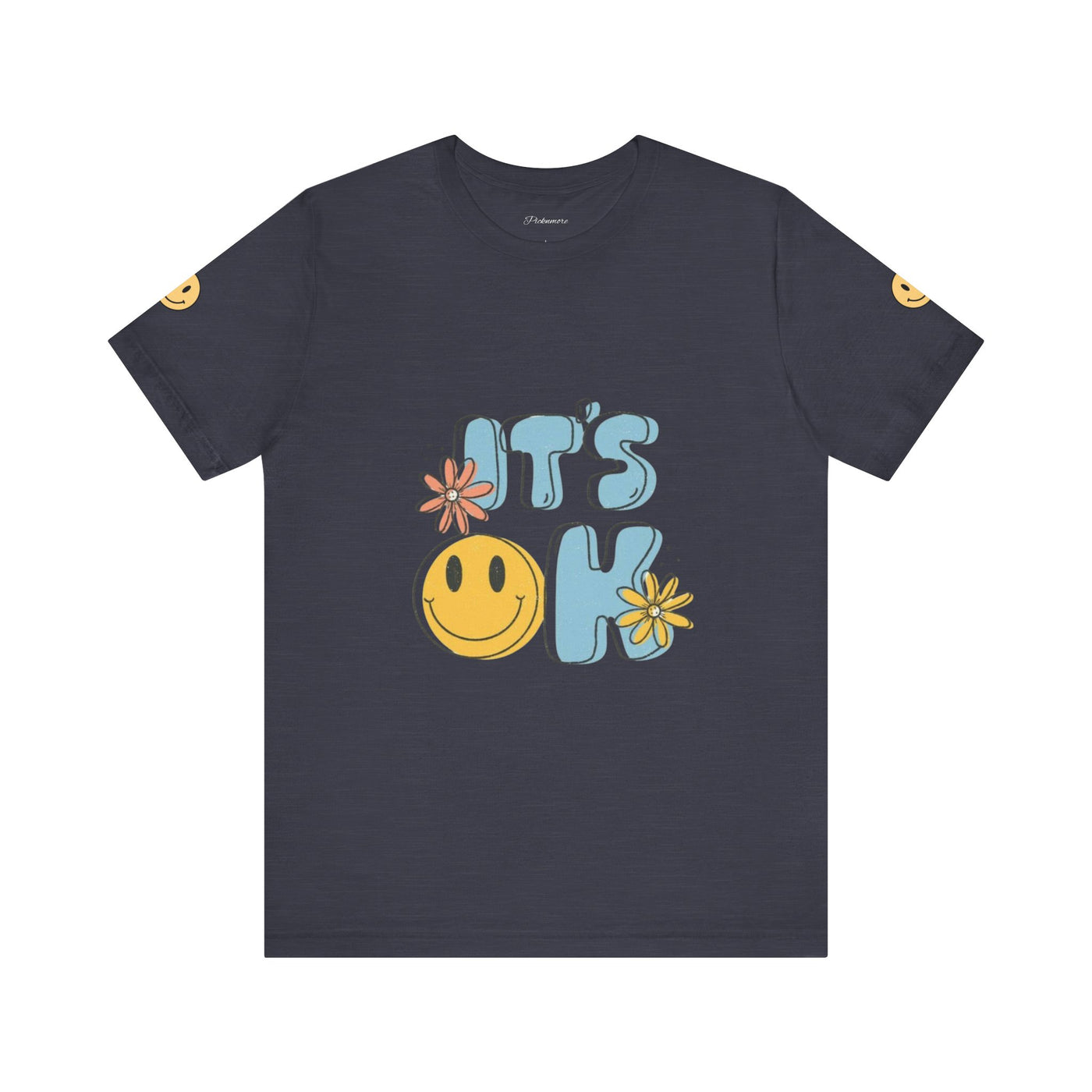 Floral Tee, Gift for Friends, Girl Elegance. - Picknmore