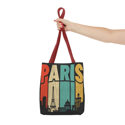 Paris Cityscape Tote Bag - Parisian Art Print Shopping Bag - Picknmore