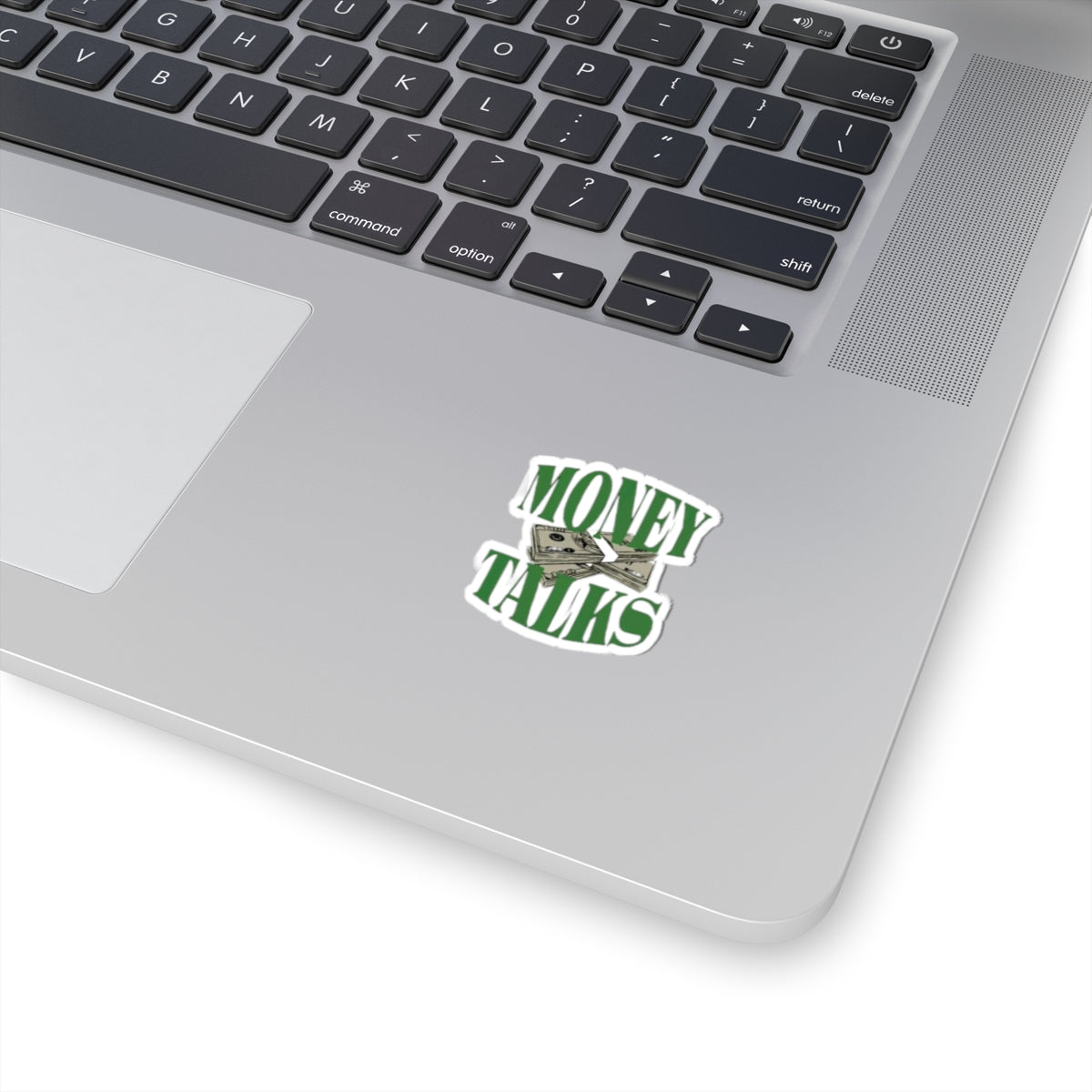 Money Talks Kiss-Cut Stickers - Funny Office Decor & Laptop Humor - Picknmore