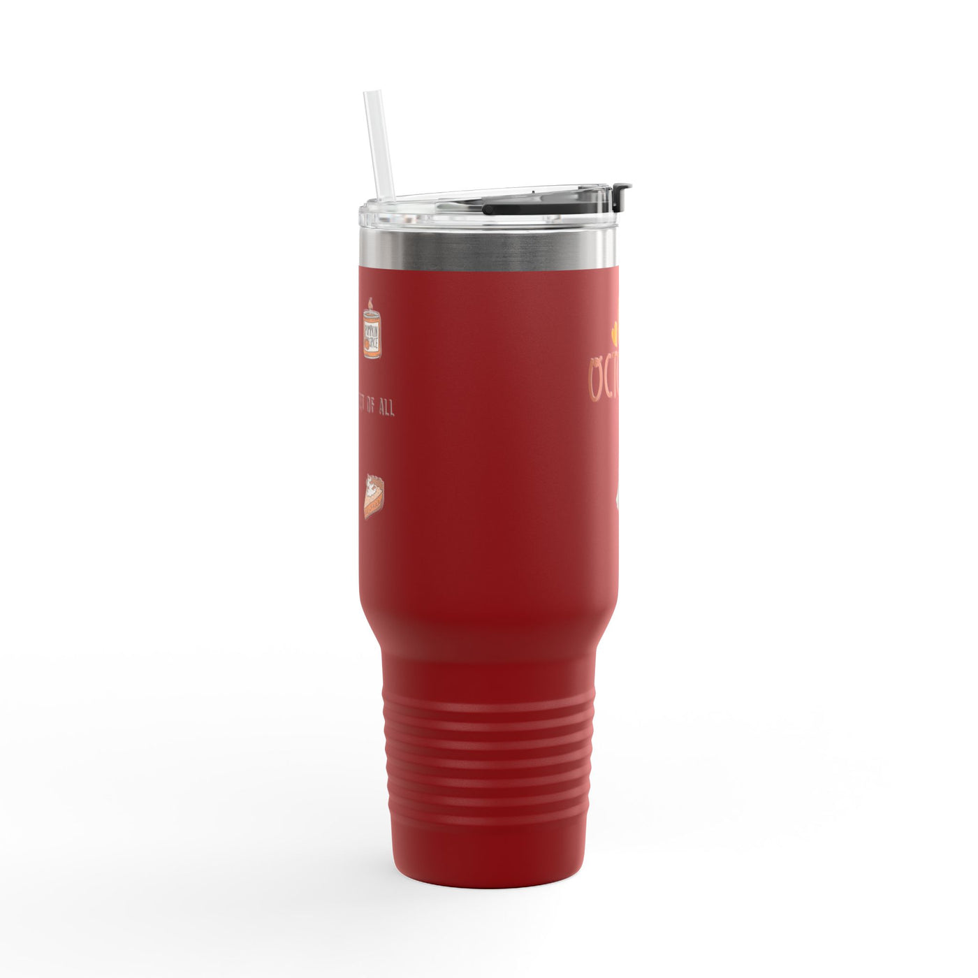 Halloween-Themed Insulated Travel Mug | 40oz | Perfect for October Parties, Fall Events, Cozy Drinks, Gifts for Coffee Lovers - Picknmore