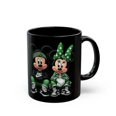 Mickey & Minnie Coffee Mug, Cute Disney Drinkware, Perfect Gift for Fans, Unique Holiday Mug, Fun Kitchen Decor
