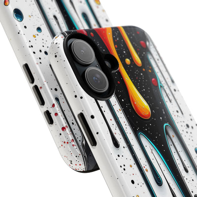 Abstract Drip Phone Case - Artistic Design Protection - Picknmore