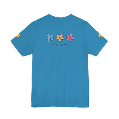 Floral Tee, Gift for Friends, Girl Elegance. - Picknmore