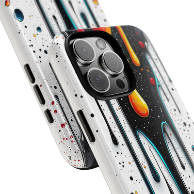 Abstract Drip Phone Case - Artistic Design Protection - Picknmore