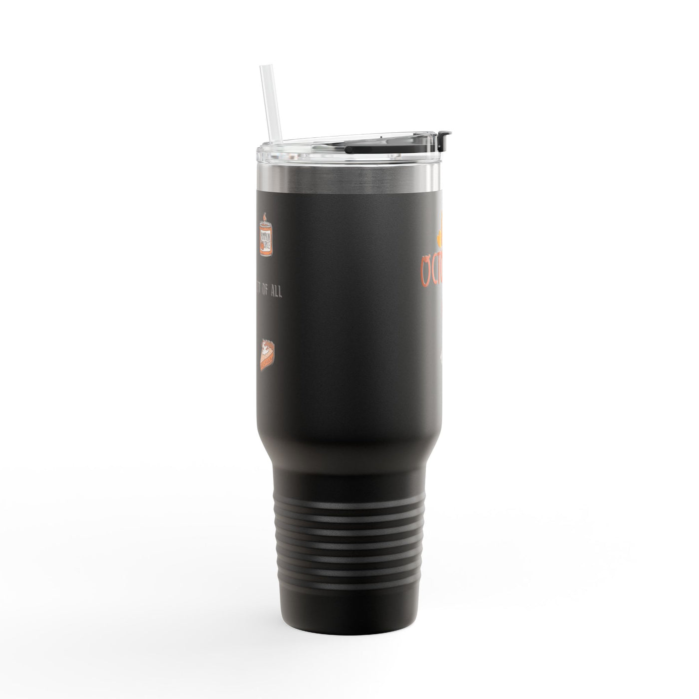 Halloween-Themed Insulated Travel Mug | 40oz | Perfect for October Parties, Fall Events, Cozy Drinks, Gifts for Coffee Lovers - Picknmore