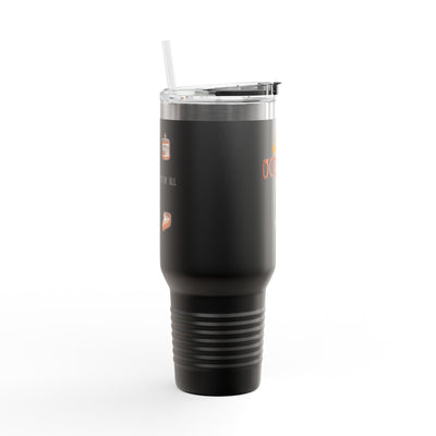 Halloween-Themed Insulated Travel Mug | 40oz | Perfect for October Parties, Fall Events, Cozy Drinks, Gifts for Coffee Lovers - Picknmore