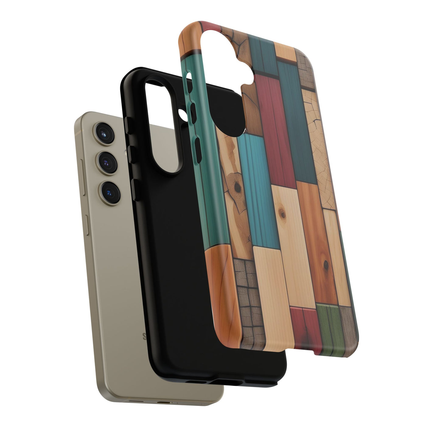 Wooden Phone Case - Eco-Friendly Colorful Protection - Picknmore