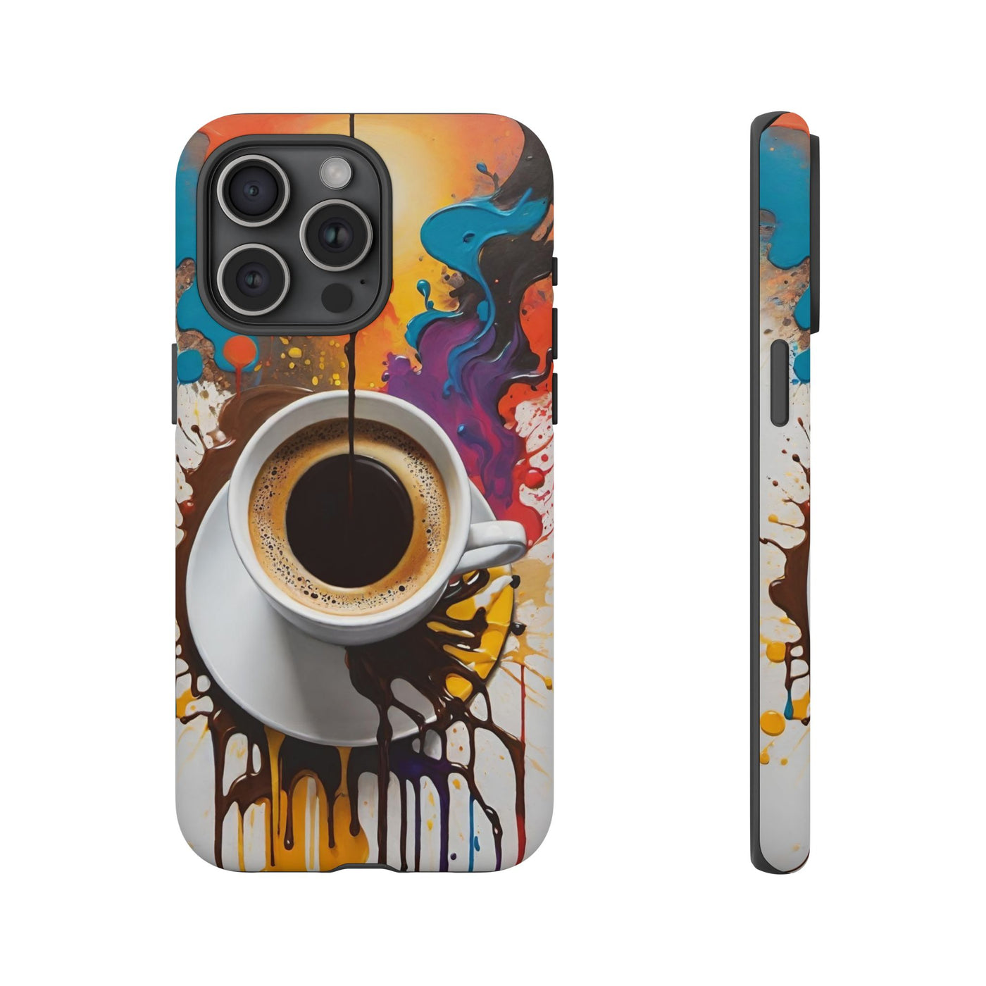 Coffee Cup Phone Case - Colorful Caffeine Lover Protection - Picknmore
