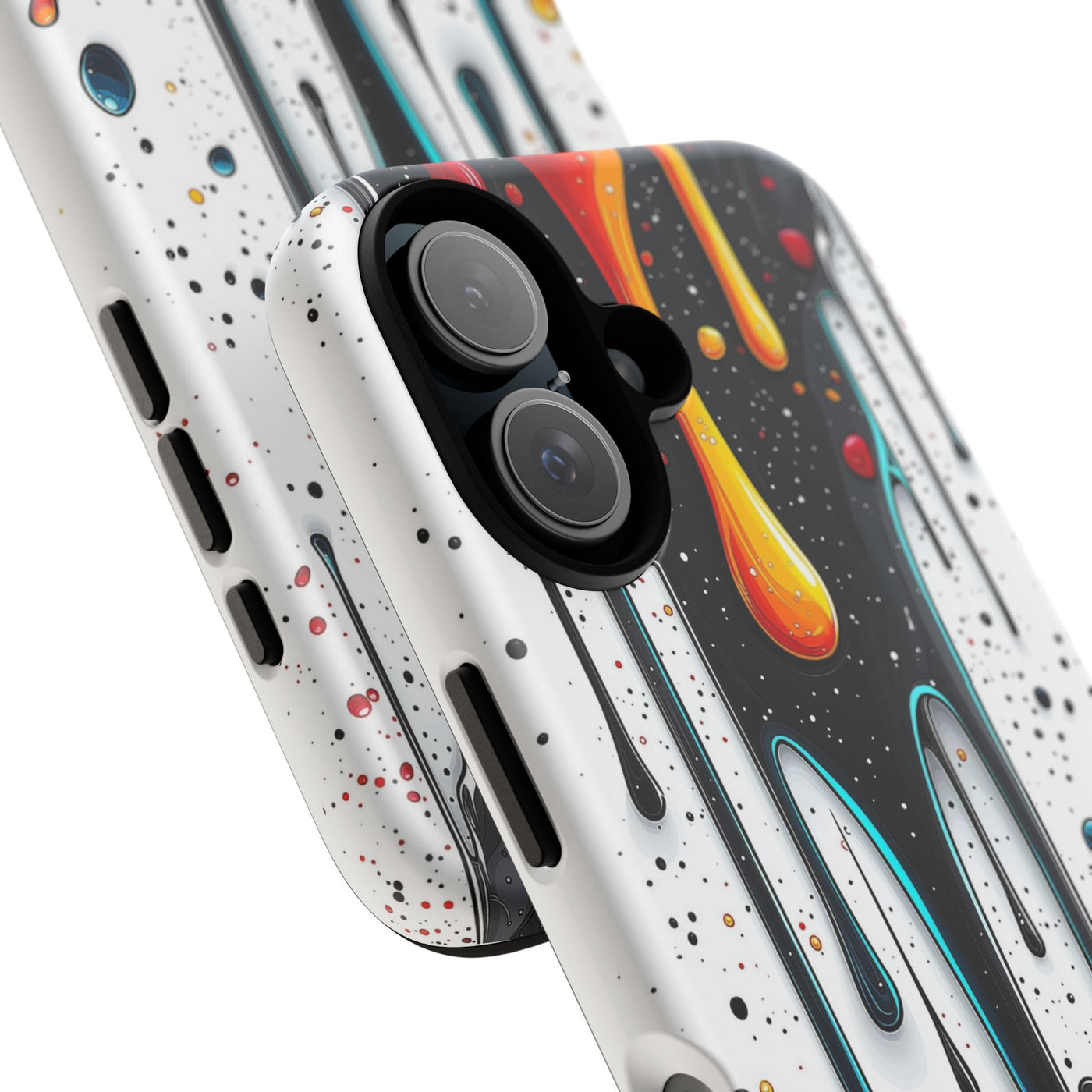 Abstract Drip Phone Case - Artistic Design Protection - Picknmore