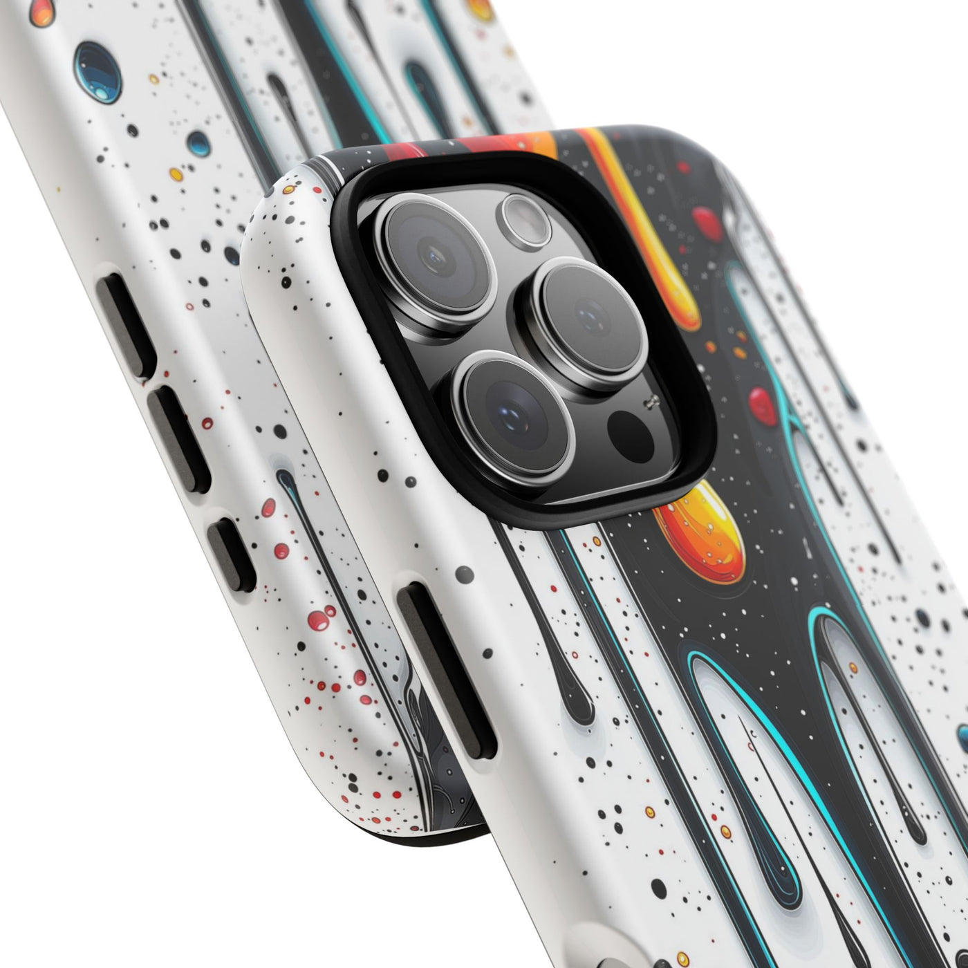 Abstract Drip Phone Case - Artistic Design Protection - Picknmore