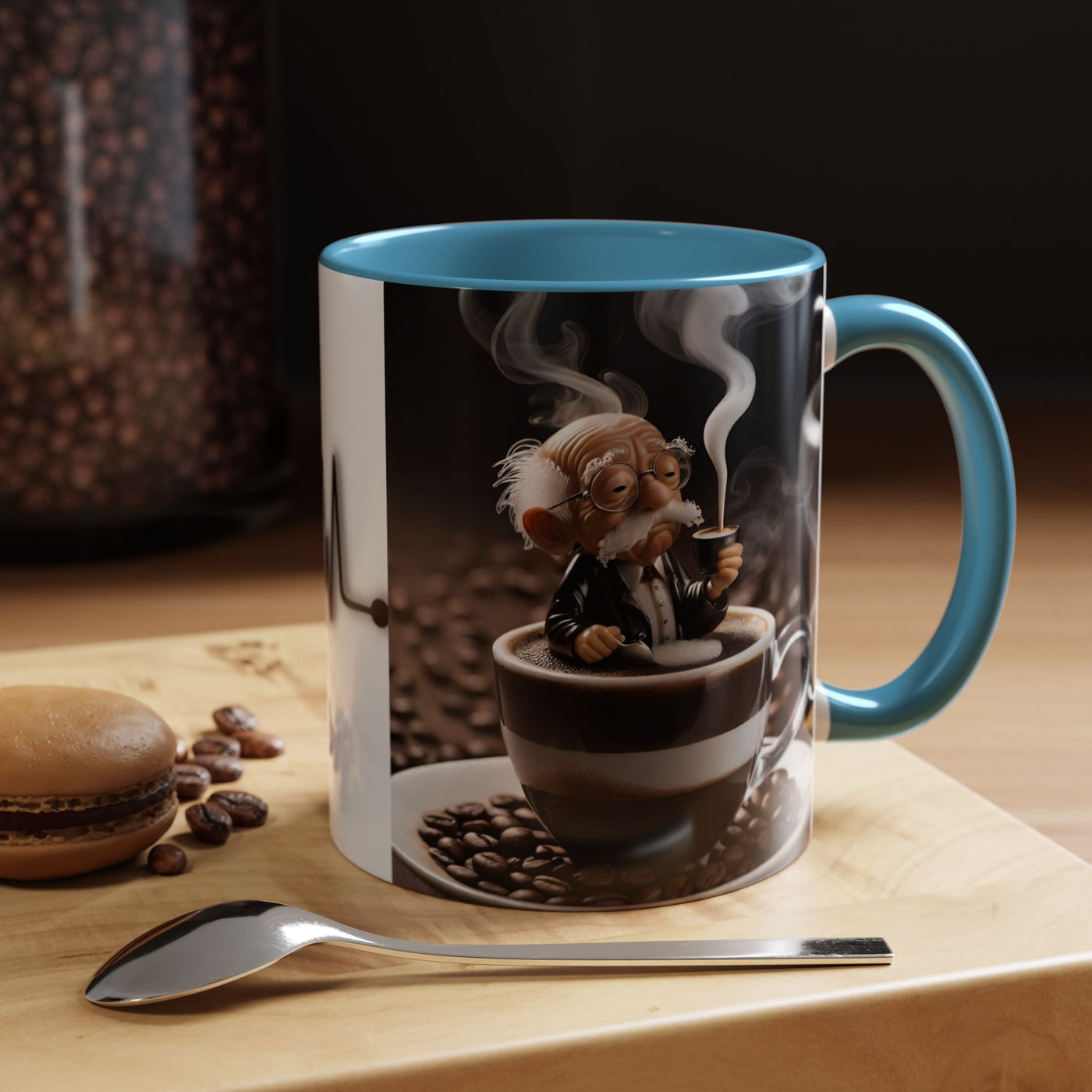 Coffee Lover's Heartbeat Mug - Caffeine Addiction Design - Picknmore