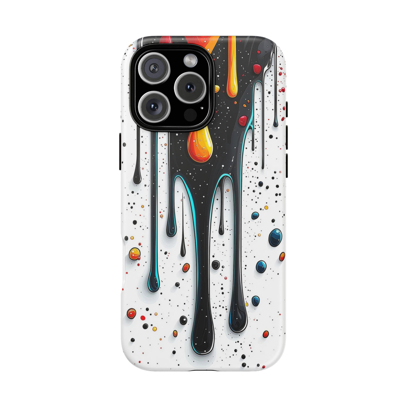 Abstract Drip Phone Case - Artistic Design Protection - Picknmore