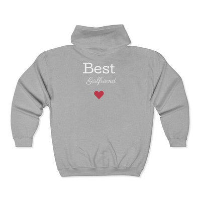 Trendy Graphic Zip-Up Hoodie - Women's Cozy Casual Fashion - Picknmore