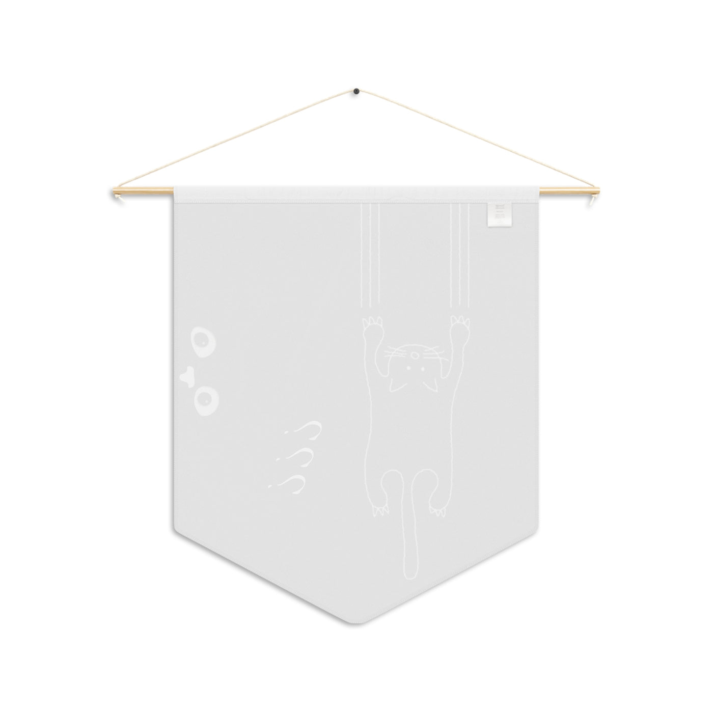 Cute Cat Pennant Banner - Whimsical Wall Art for Cat Lovers - Picknmore