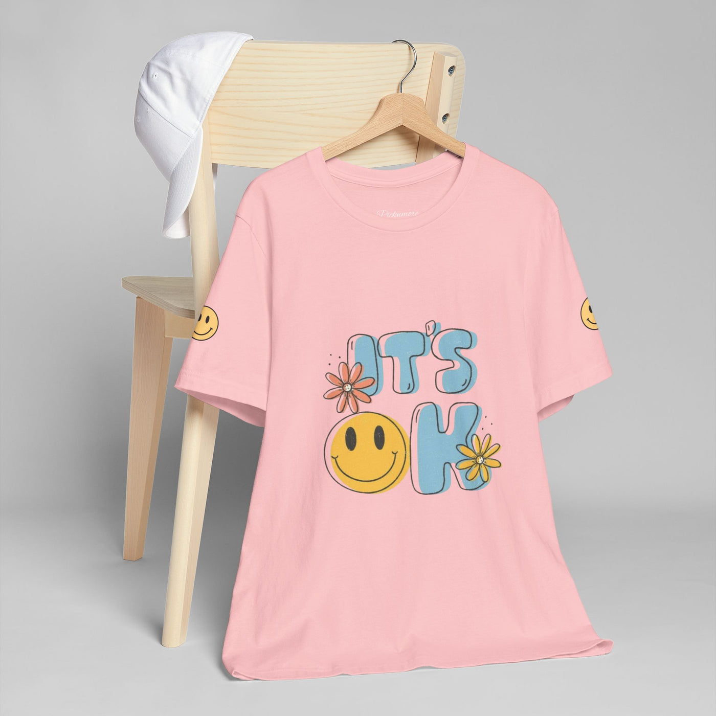 Floral Tee, Gift for Friends, Girl Elegance. - Picknmore