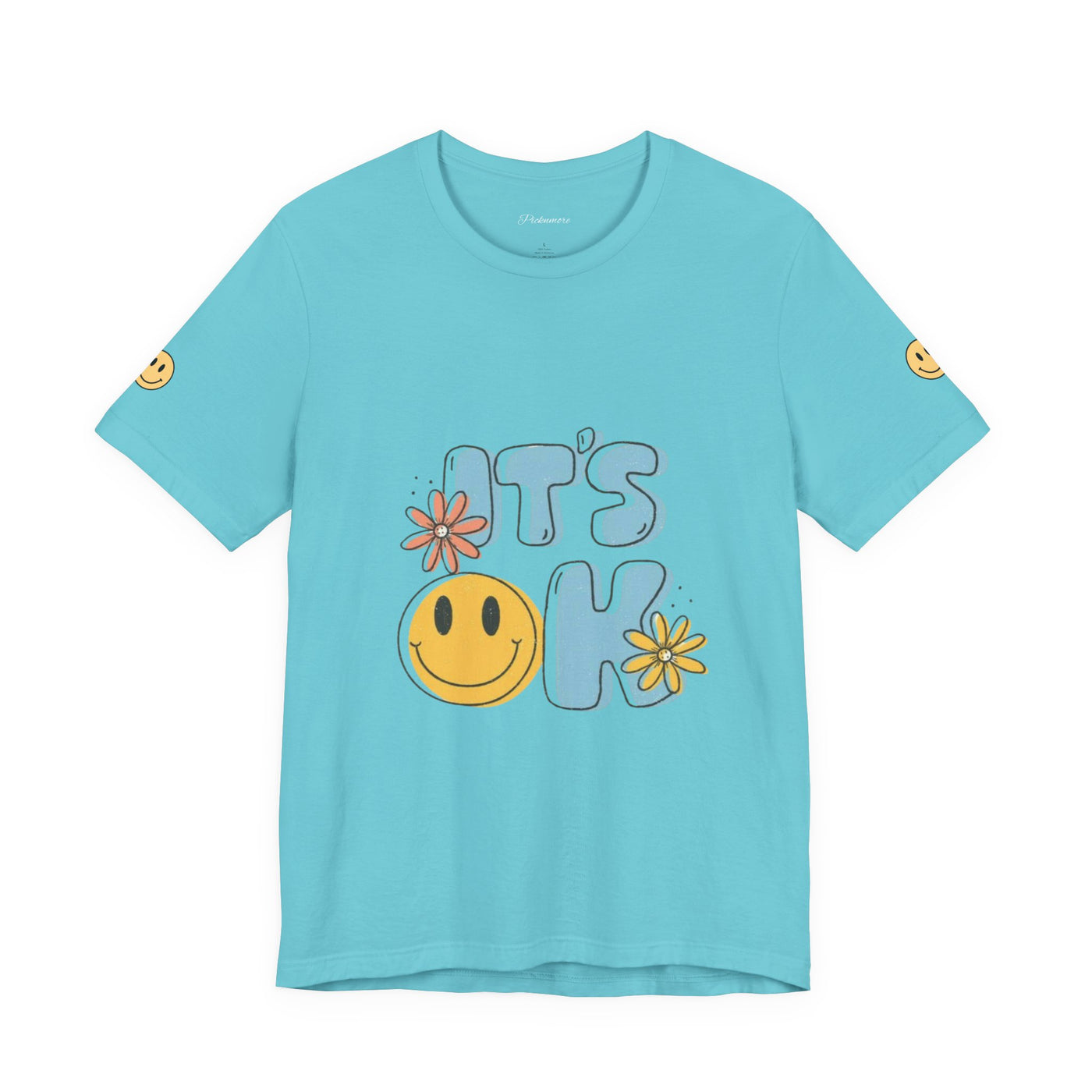 Floral Tee, Gift for Friends, Girl Elegance. - Picknmore
