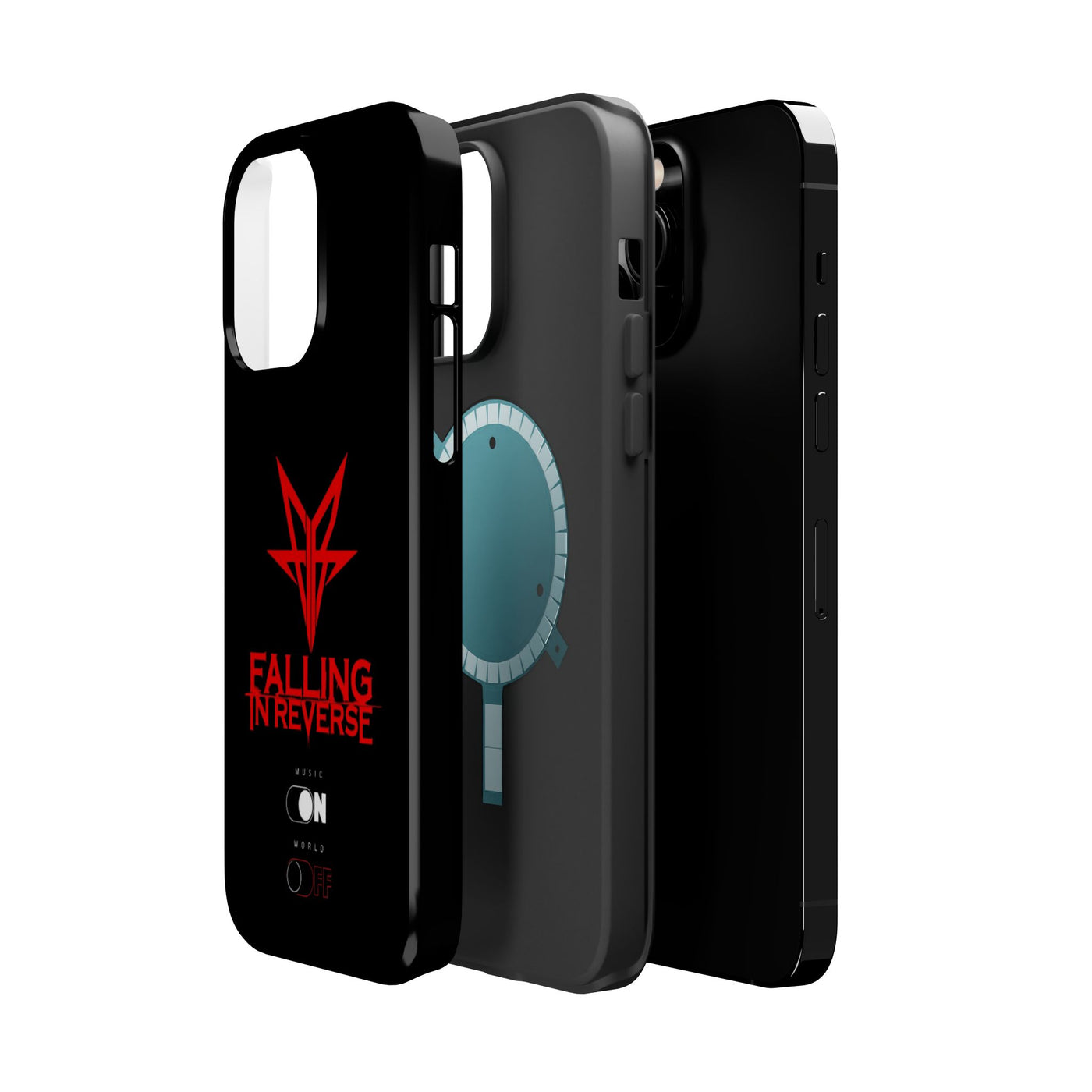 Falling In Reverse Magnetic Phone Case - Impact-Resistant Music Fan Protection - Picknmore