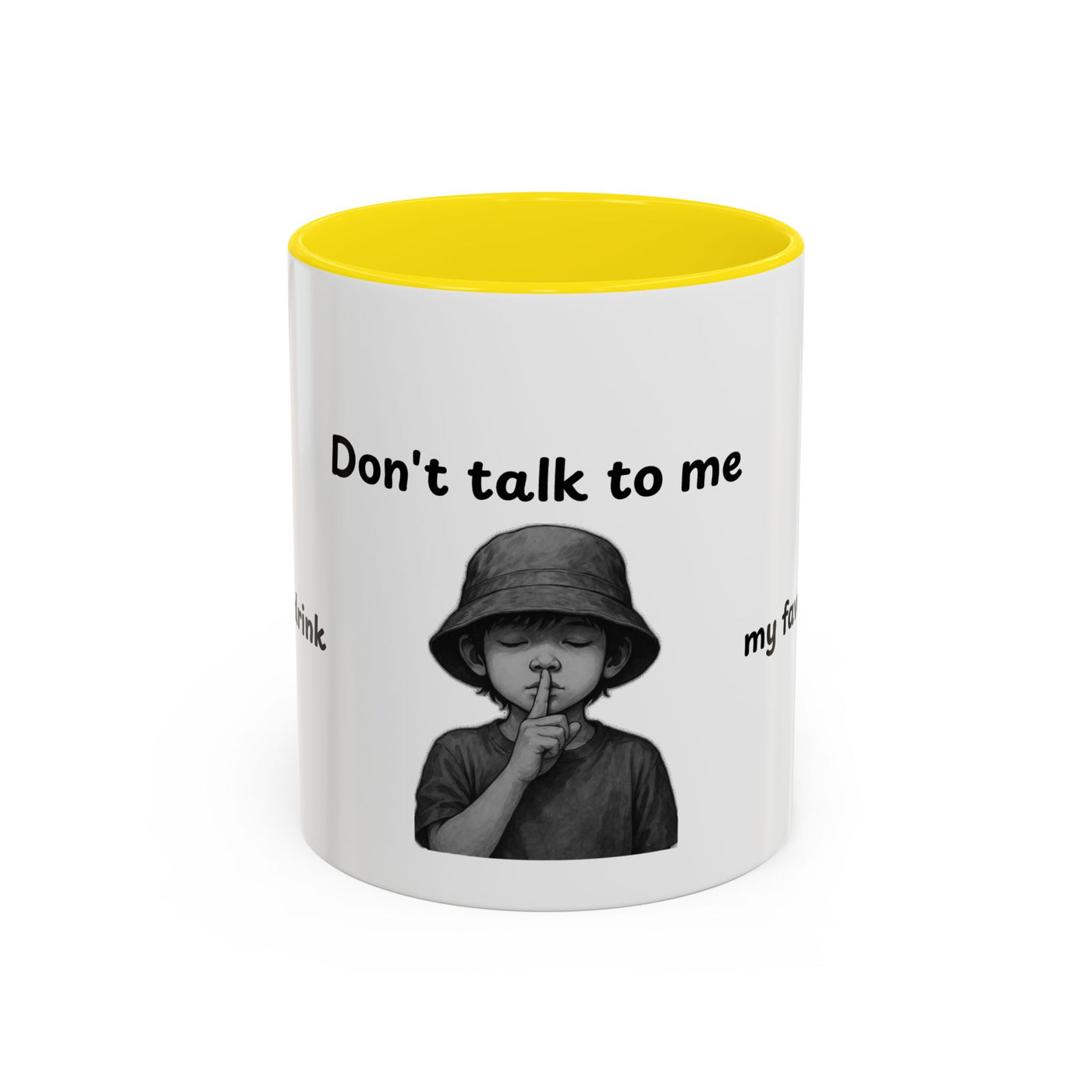 Don't Talk to Me Coffee Mug - Sassy Morning Attitude - Picknmore