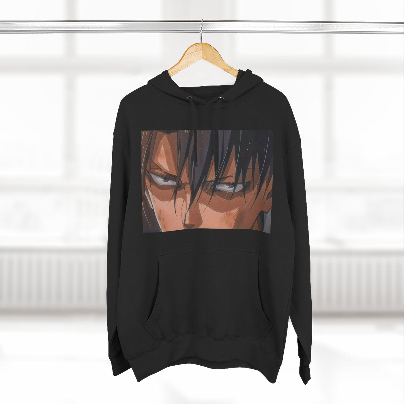 Levi Ackerman Hoodie - Attack on Titan Three-Panel Fleece - Picknmore