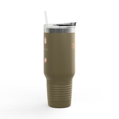 Halloween-Themed Insulated Travel Mug | 40oz | Perfect for October Parties, Fall Events, Cozy Drinks, Gifts for Coffee Lovers - Picknmore