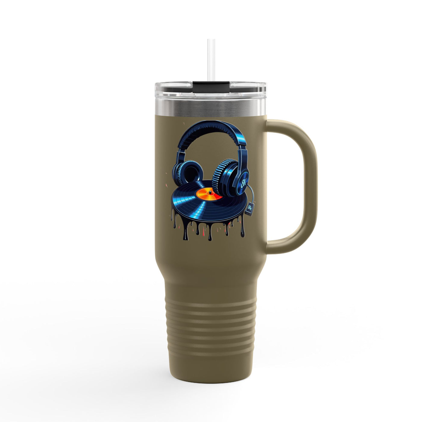 Colorful 40oz Travel Mug - Insulated Tumbler for Music Lovers - Picknmore