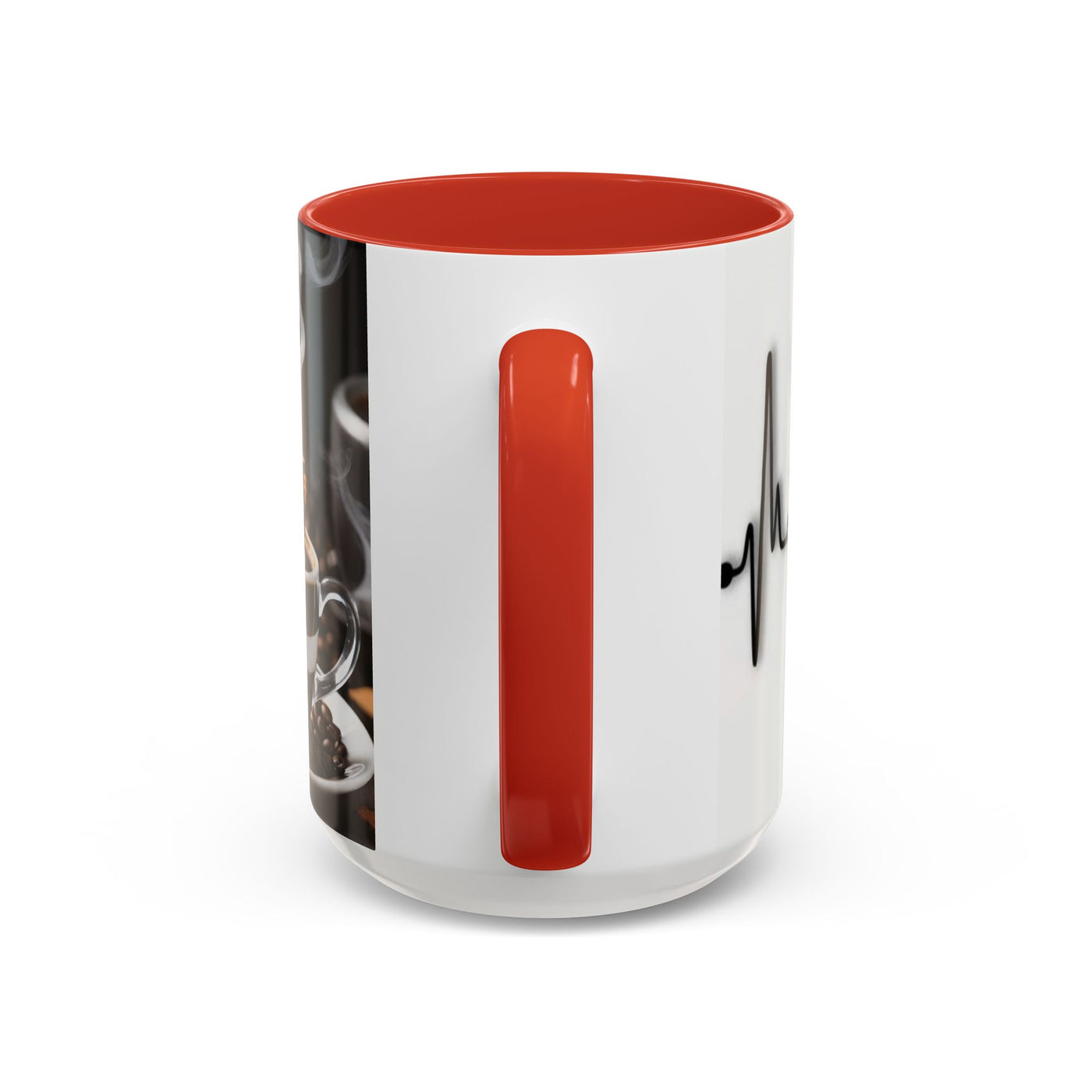 Coffee Lover's Heartbeat Mug - Caffeine Addiction Design - Picknmore