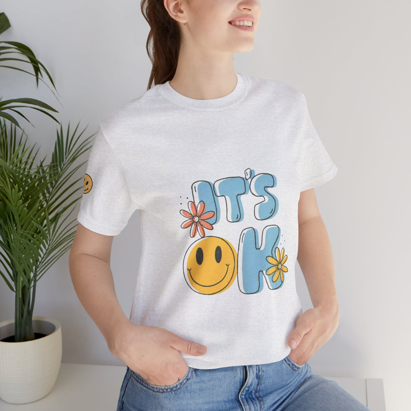 Floral Tee, Gift for Friends, Girl Elegance. - Picknmore